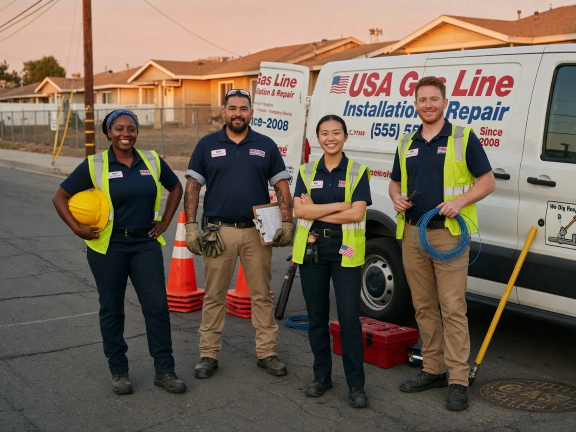 Gas Line Installation company in Muenster, TX