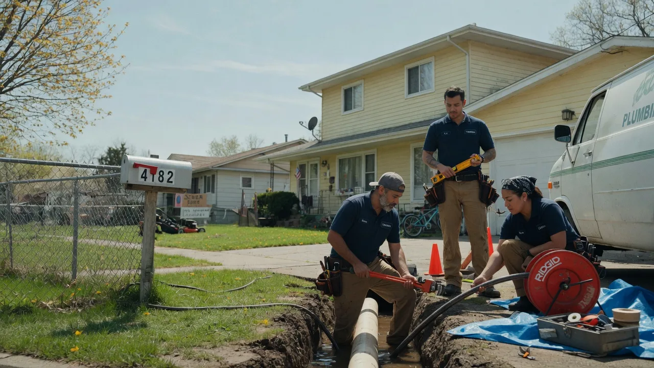Gas Line Repair in Muenster, TX near me